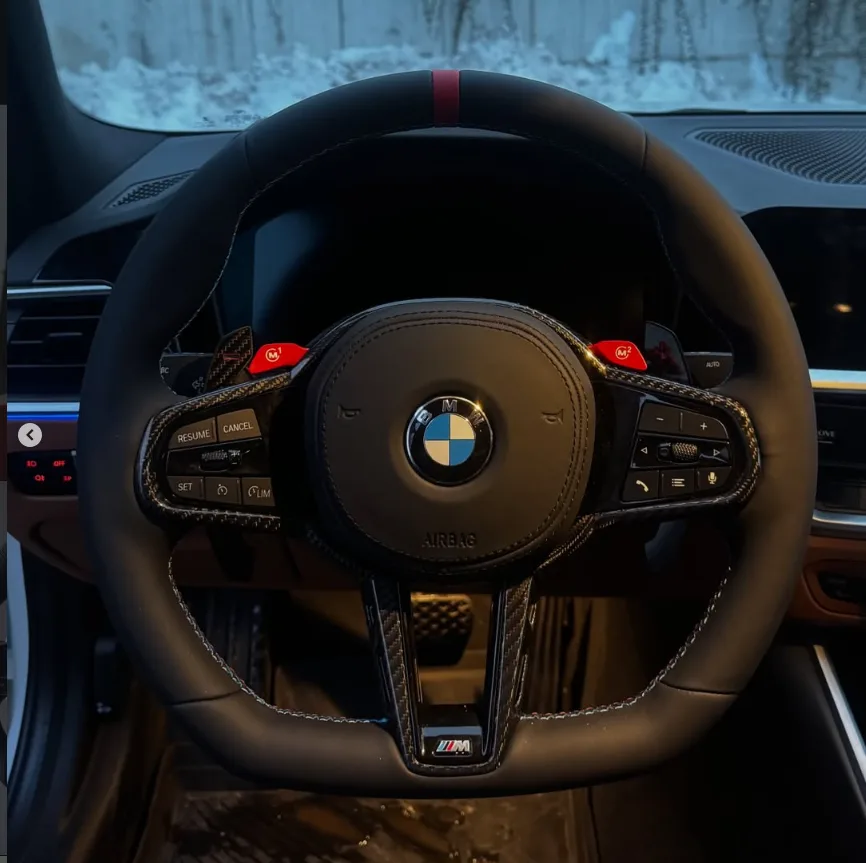 BMW volan po predelavi